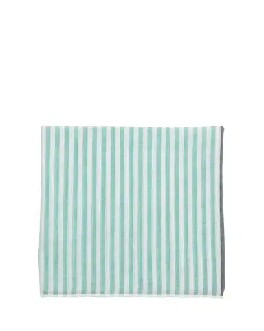 Simonnot Godard Men's Buren Cotton Stripe Pocket Square | Thumbnail 1