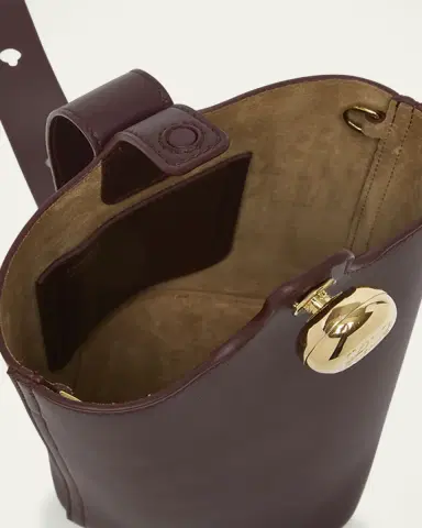 Loewe Mini Pebbled Leather Bucket Bag | Thumbnail 4 Loewe Mini Pebbled Leather Bucket Bag | Thumbnail 4