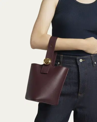 Loewe Mini Pebbled Leather Bucket Bag | Thumbnail 5 Loewe Mini Pebbled Leather Bucket Bag | Thumbnail 5