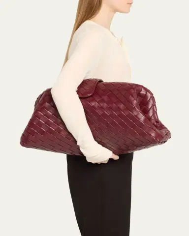 Bottega Veneta Maxi Lauren 1980 Leather Clutch Bag | Thumbnail 2