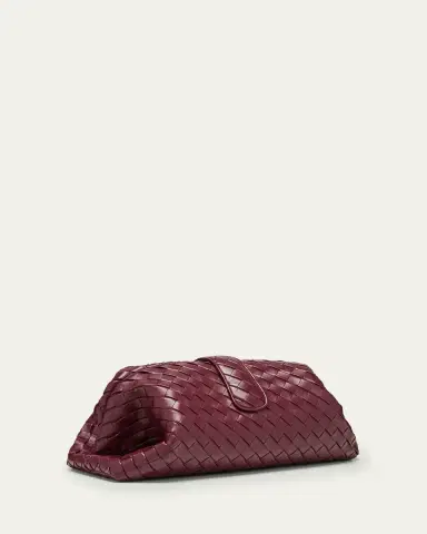 Bottega Veneta Maxi Lauren 1980 Leather Clutch Bag | Thumbnail 3