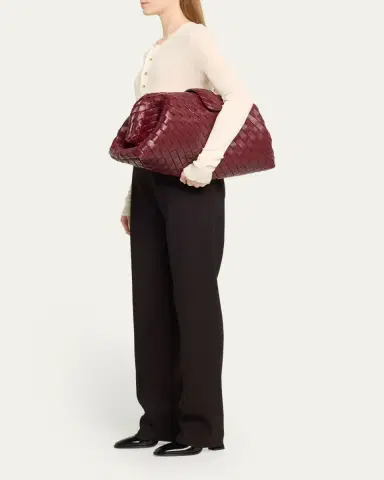 Bottega Veneta Maxi Lauren 1980 Leather Clutch Bag | Thumbnail 5