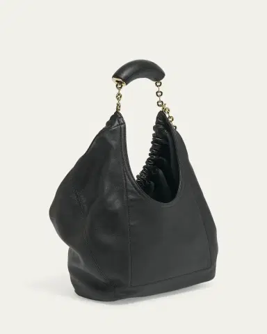 Loewe Squeeze Medium Shoulder Bag in Napa Leather | Thumbnail 3
