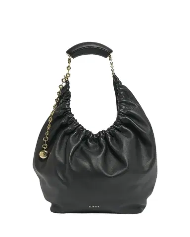 Loewe Squeeze Medium Shoulder Bag in Napa Leather | Thumbnail 1