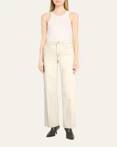 L'Agence Scottie High Rise Wide-Leg Jeans | Thumbnail 2