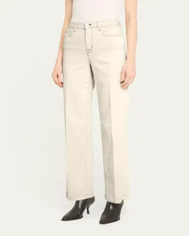 L'Agence Scottie High Rise Wide-Leg Jeans | Thumbnail 4
