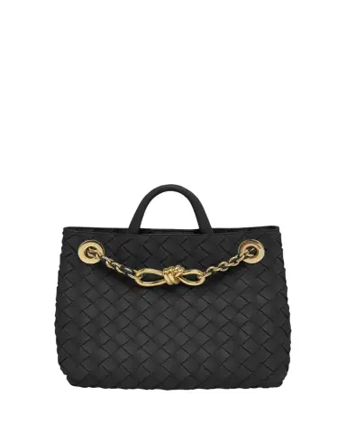 Bottega Veneta Small Andiamo Shoulder Bag with Chain Strap | Thumbnail 1 Bottega Veneta Small Andiamo Shoulder Bag with Chain Strap | Thumbnail 1
