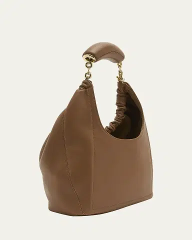 Loewe Squeeze Small Shoulder Bag in Napa Leather | Thumbnail 3