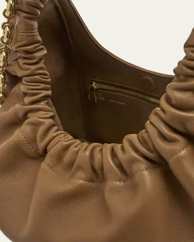 Loewe Squeeze Small Shoulder Bag in Napa Leather | Thumbnail 4