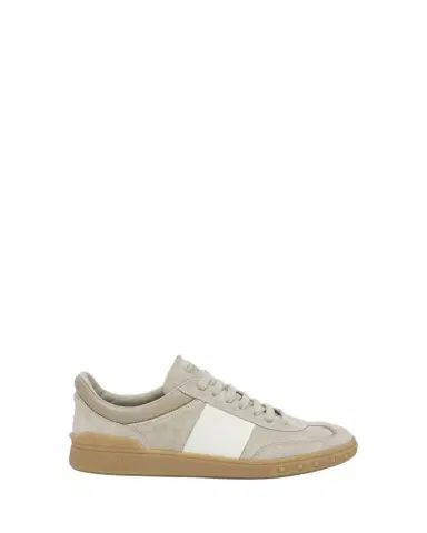 Valentino Garavani Upvillage Bicolor Stripe Low-Top Sneakers | Thumbnail 1 Valentino Garavani Upvillage Bicolor Stripe Low-Top Sneakers | Thumbnail 1