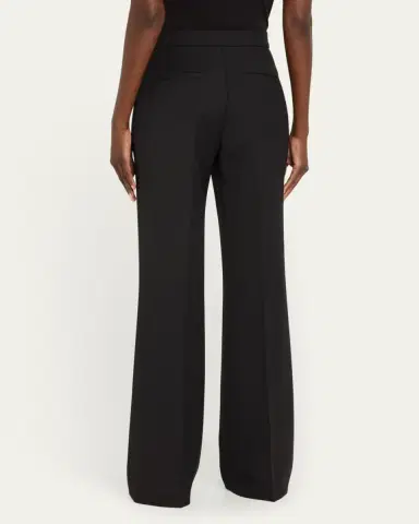 Gabriela Hearst Vesta Wide-Leg Pants with Belted Detail | Thumbnail 3
