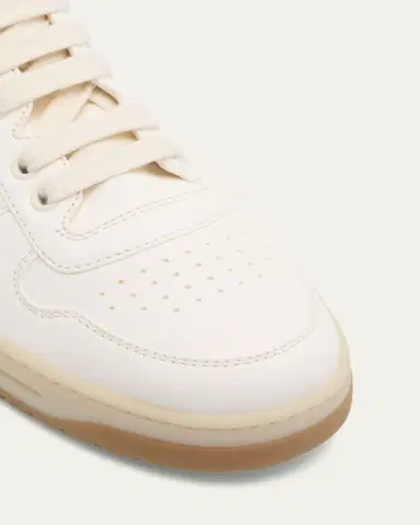 Prada Leather Low-Top Sneakers | Thumbnail 7