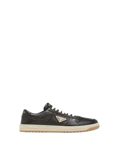 Prada Leather Low-Top Sneakers | Thumbnail 1