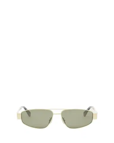 Celine Men's Triomphe Pilot Metal Sunglasses | Thumbnail 1 Celine Men's Triomphe Pilot Metal Sunglasses | Thumbnail 1