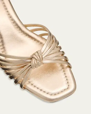 Loeffler Randall Olivia Leather Knot Block Heel Sandals | Thumbnail 9