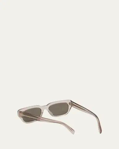 Celine Men's 3-Dot Acetate Rectangle Sunglasses | Thumbnail 2 Celine Men's 3-Dot Acetate Rectangle Sunglasses | Thumbnail 2