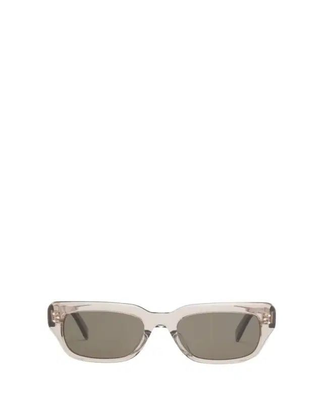 CELINE Men's 3-Dot Acetate Rectangle Sunglasses