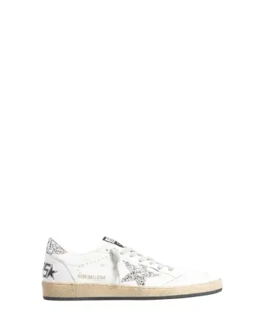 Golden Goose Ball Star Leather Glitter Sneakers | Thumbnail 1 Golden Goose Ball Star Leather Glitter Sneakers | Thumbnail 1