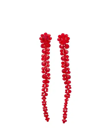 Simone Rocha Crystal Drip Earrings | Thumbnail 1 Simone Rocha Crystal Drip Earrings | Thumbnail 1