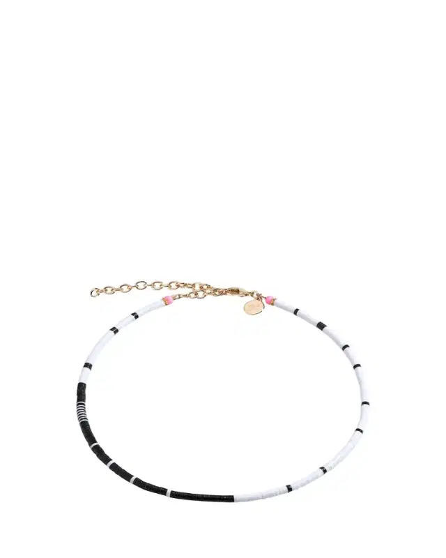 Elsie Frieda Louise Choker with 4mm Heishi Beads