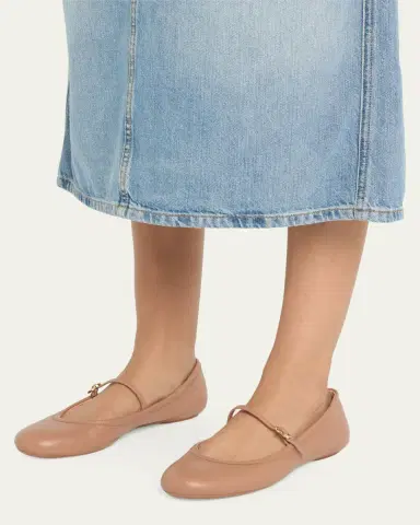 Gianvito Rossi Carla Flats | Thumbnail 6