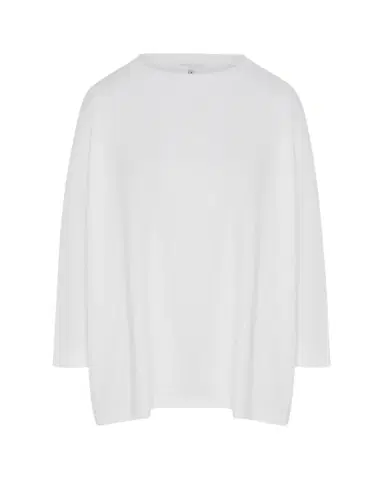 Eskandar Round Neck Long Sleeve Cotton T-Shirt | Thumbnail 1