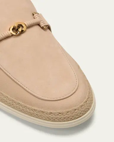 Tod's Gomma Suede T-Ring Espadrille Driver Loafers | Thumbnail 4 Tod's Gomma Suede T-Ring Espadrille Driver Loafers | Thumbnail 4