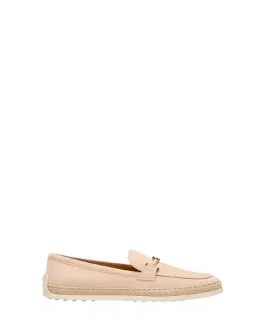 Tod's Gomma Suede T-Ring Espadrille Driver Loafers | Thumbnail 1 Tod's Gomma Suede T-Ring Espadrille Driver Loafers | Thumbnail 1