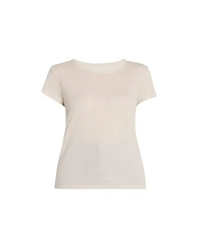 Majestic Filatures Lyocell Cotton Baby Ribbed Tee