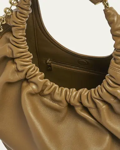 Loewe Squeeze Medium Shoulder Bag in Napa Leather | Thumbnail 4