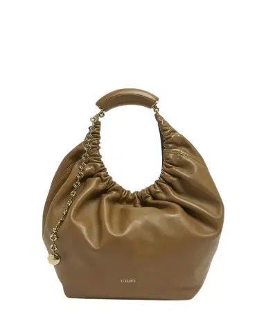 Loewe Squeeze Medium Shoulder Bag in Napa Leather | Thumbnail 1
