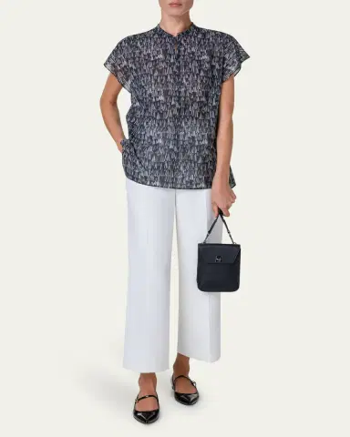 Akris Anouk Mini Flap Leather Messenger Bag | Thumbnail 5 Akris Anouk Mini Flap Leather Messenger Bag | Thumbnail 5