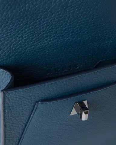 Akris Anouk Mini Flap Leather Messenger Bag | Thumbnail 8 Akris Anouk Mini Flap Leather Messenger Bag | Thumbnail 8