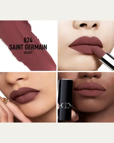Dior Rouge Velvet Lipstick | Thumbnail 2