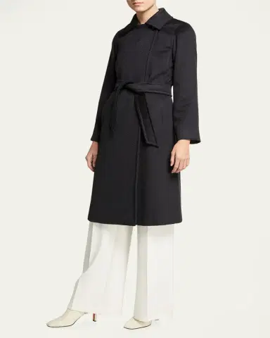 Max Mara Manuela Belted Wrap Coat | Thumbnail 2 Max Mara Manuela Belted Wrap Coat | Thumbnail 2