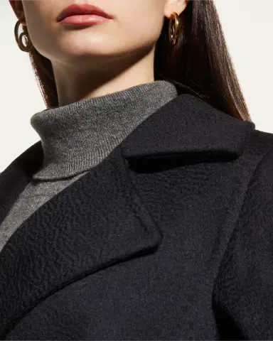 Max Mara Manuela Belted Wrap Coat | Thumbnail 4 Max Mara Manuela Belted Wrap Coat | Thumbnail 4