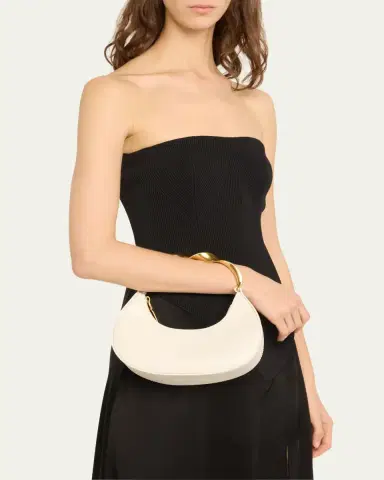 SIMKHAI Nixi Twist Leather Top-Handle Bag | Thumbnail 2
