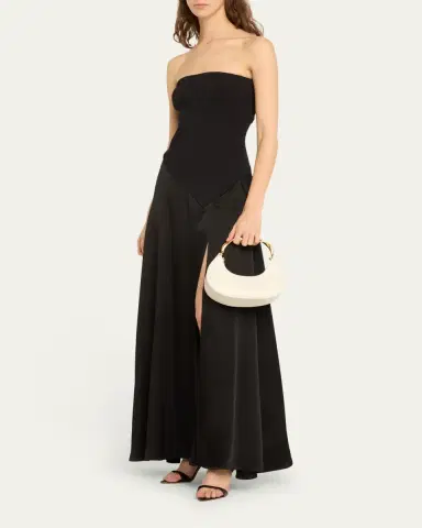 SIMKHAI Nixi Twist Leather Top-Handle Bag | Thumbnail 5