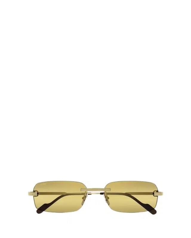 Men's CT0271Sm Rimless Rectangle Sunglasses