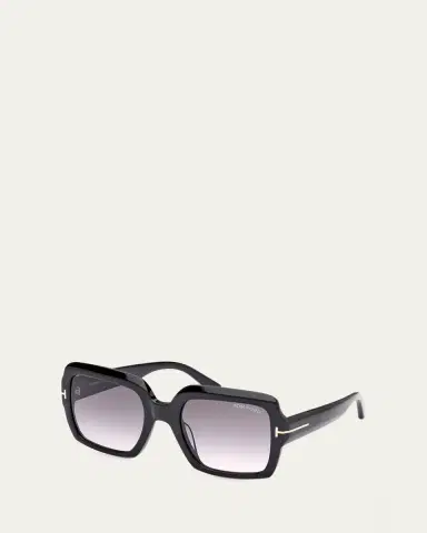 Tom Ford Kaya Beveled Acetate Square Sunglasses | Thumbnail 2 Tom Ford Kaya Beveled Acetate Square Sunglasses | Thumbnail 2