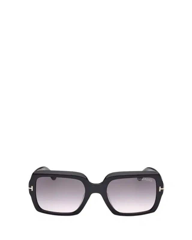 TOM FORD Kaya Beveled Acetate Square Sunglasses