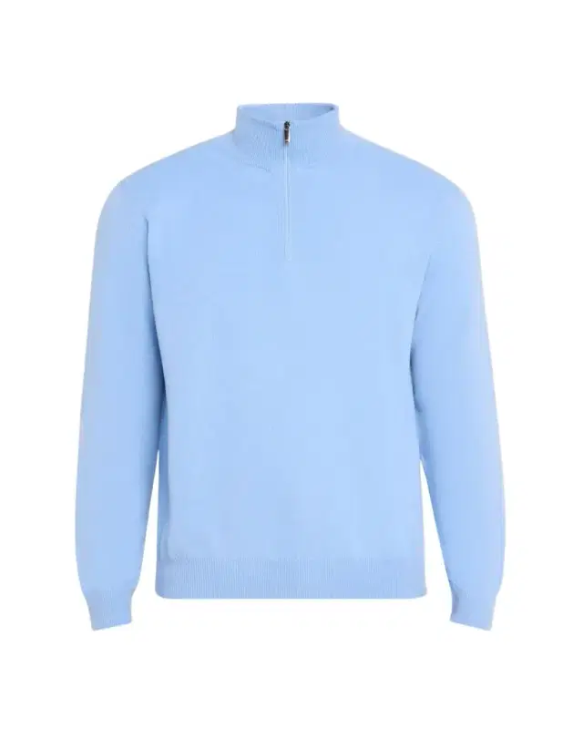 Massimo Alba Men's Cashmere Half-Zip Sweater