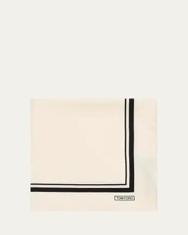 Tom Ford Men's Silk Pocket Square | Thumbnail 2