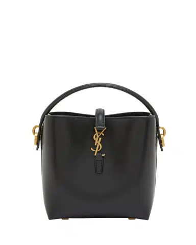 Saint Laurent Le 37 Mini YSL Bucket Bag in Smooth Leather | Thumbnail 1 Saint Laurent Le 37 Mini YSL Bucket Bag in Smooth Leather | Thumbnail 1