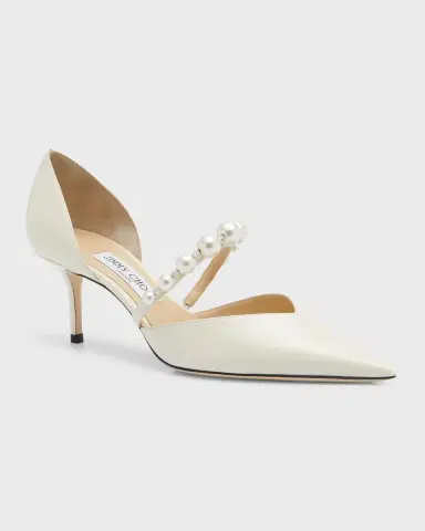 Jimmy Choo Aurelie d 'Orsay Pearly Band Pumps | Thumbnail 2