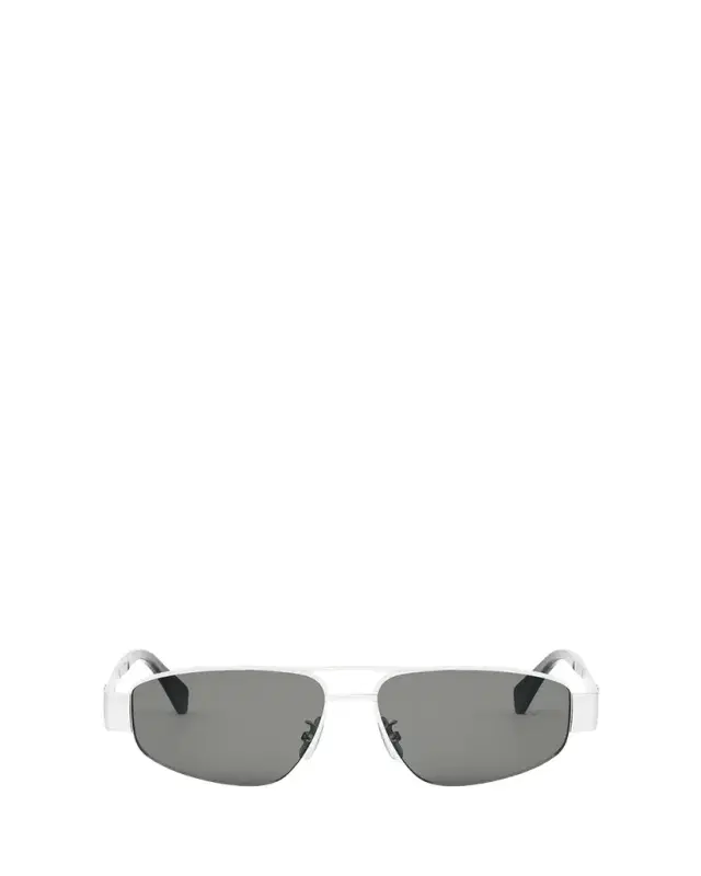 CELINE Men's Triomphe Pilot Metal Sunglasses