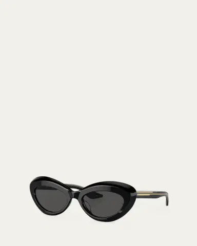 Khaite x Oliver Peoples Bold Acetate Oval Sunglasses | Thumbnail 2 Khaite x Oliver Peoples Bold Acetate Oval Sunglasses | Thumbnail 2