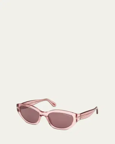 TOM FORD Penny Acetate Butterfly Sunglasses | Thumbnail 2