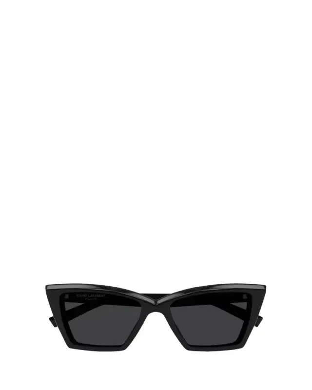 Beveled Acetate Cat-Eye Sunglasses
