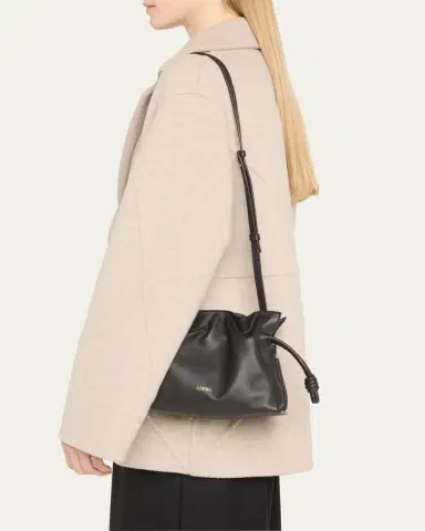 LOEWE Flamenco Mini Clutch Bag in Napa Leather | Thumbnail 2
